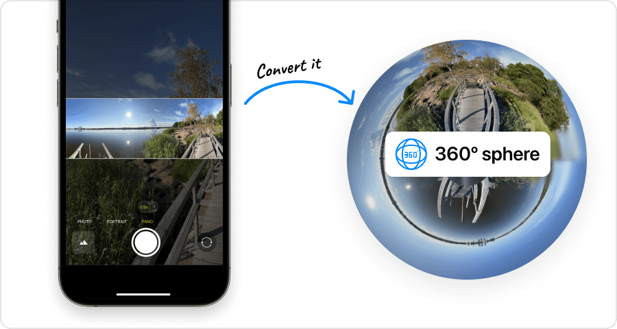 ThingLink Pano to 360 Photosphere Converter
