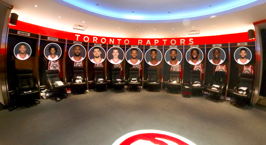 Featured picture of post "Sports Marketing: Interactive 360°/VR Toronto Raptors Locker Room Tour from Sportsnet"