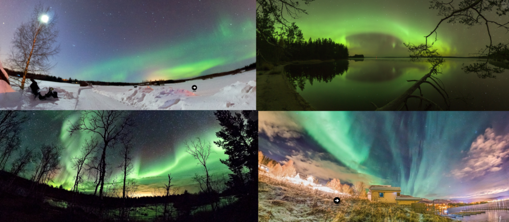 Featured picture of post "ThingLink Holiday Greeting 2019 Invites You to Experience the Northern Lights"