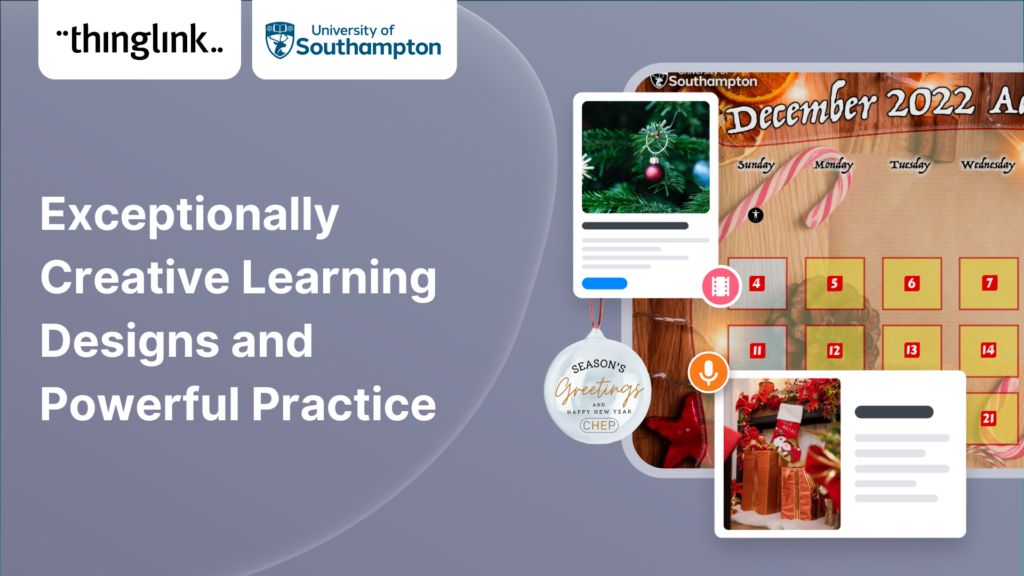 Featured picture of post "Exceptionally Creative Learning Designs and Powerful Practice from University of Southampton"