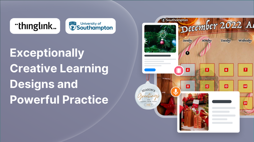 Featured picture of post "Exceptionally Creative Learning Designs and Powerful Practice from University of Southampton"