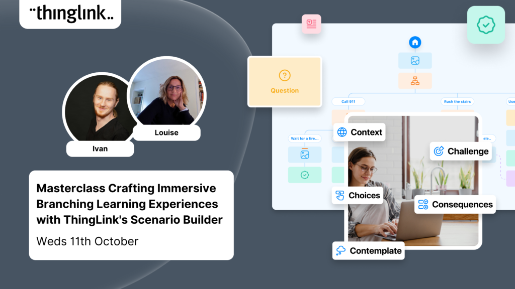 Featured picture of post "ThingLink Announces A New Scenario Builder Product for Next Generation Learning and Development"