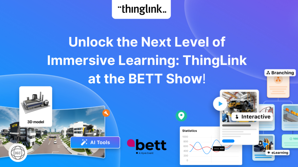 Featured picture of post "ThingLink brings interactive videos and virtual tours to Twitter – this time also in 360 degrees"