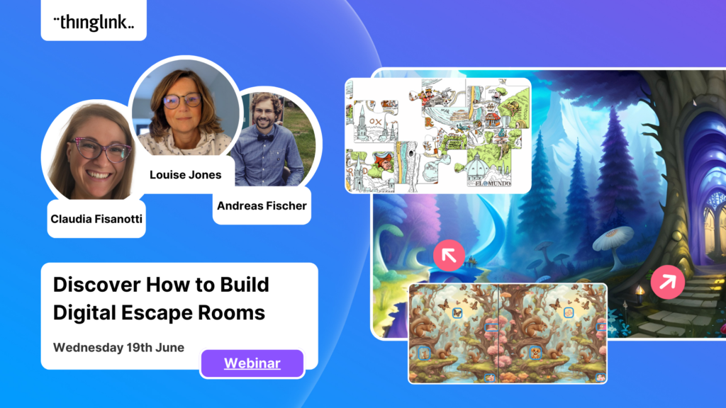 Featured picture of post "New Webinar: Discover How to Build Digital Escape Rooms"