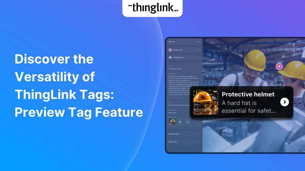 Featured picture of post "ThingLink’s New AI and XR Tools Help Organizations Modernize Learning and Save Time"