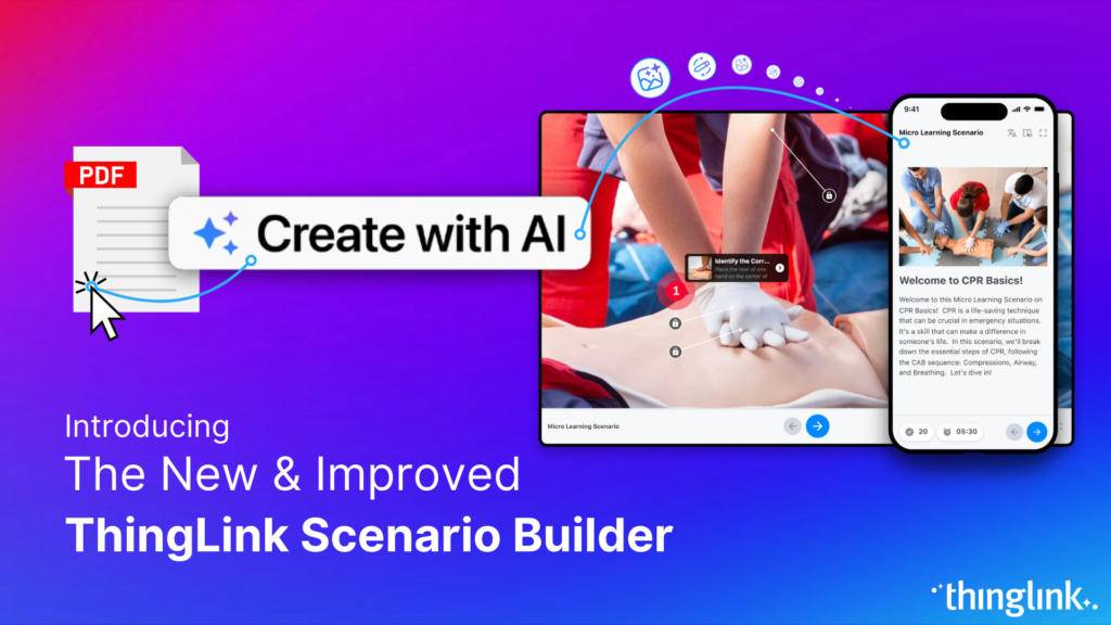 Featured picture of post "How to Convert AI-Generated Stories into an Immersive Experience with ThingLink"