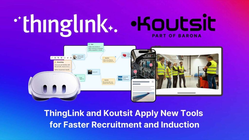 Featured picture of post "ThingLink’s New AI and XR Tools Help Organizations Modernize Learning and Save Time"