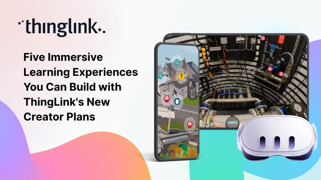 Featured picture of post "New Webinar: Reimagining Learning: A Roundtable with ISTE Authors on Immersive EdTech and ThingLink in Action!"