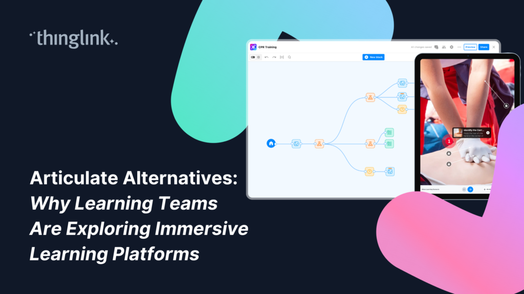 Featured picture of post "New Webinar! The Ultimate Guide to Scenario-Based Learning with ThingLink"