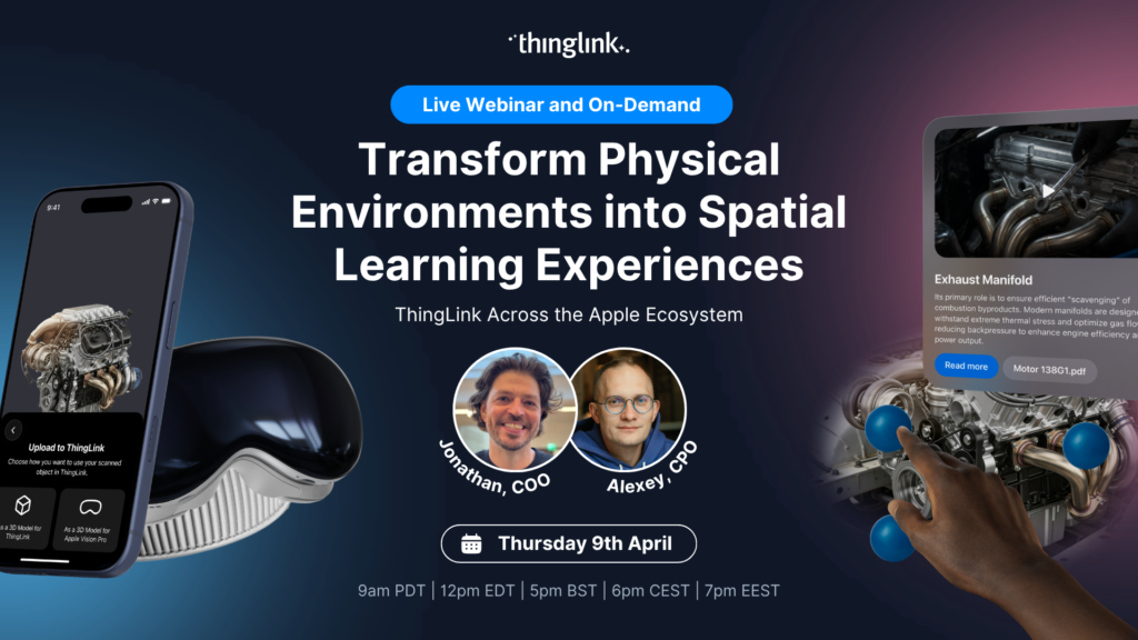 Featured picture of post "Mixed reality authoring tool ThingLink and affordable VR lessons platform ClassVR announce a partnership"