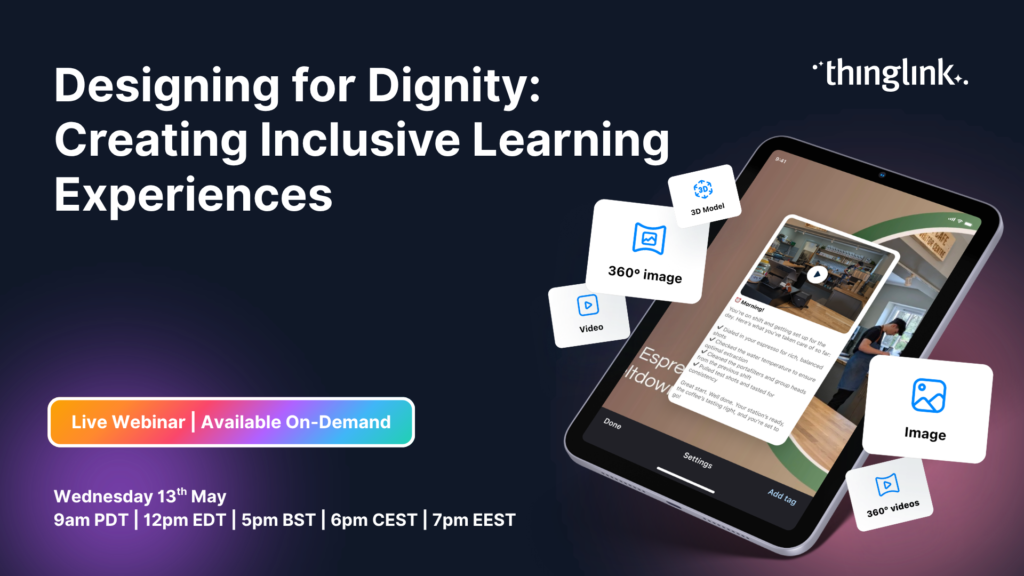 Featured picture of post "Discover Impactful Ways to Create Immersive Learning with ThingLink + Skybox!"