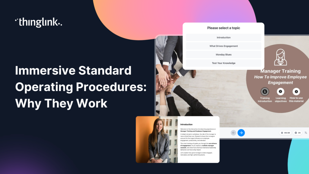 Featured picture of post "4 Examples for Bringing Immersive and Interactive Experiences to Your Learning Management System (LMS)"