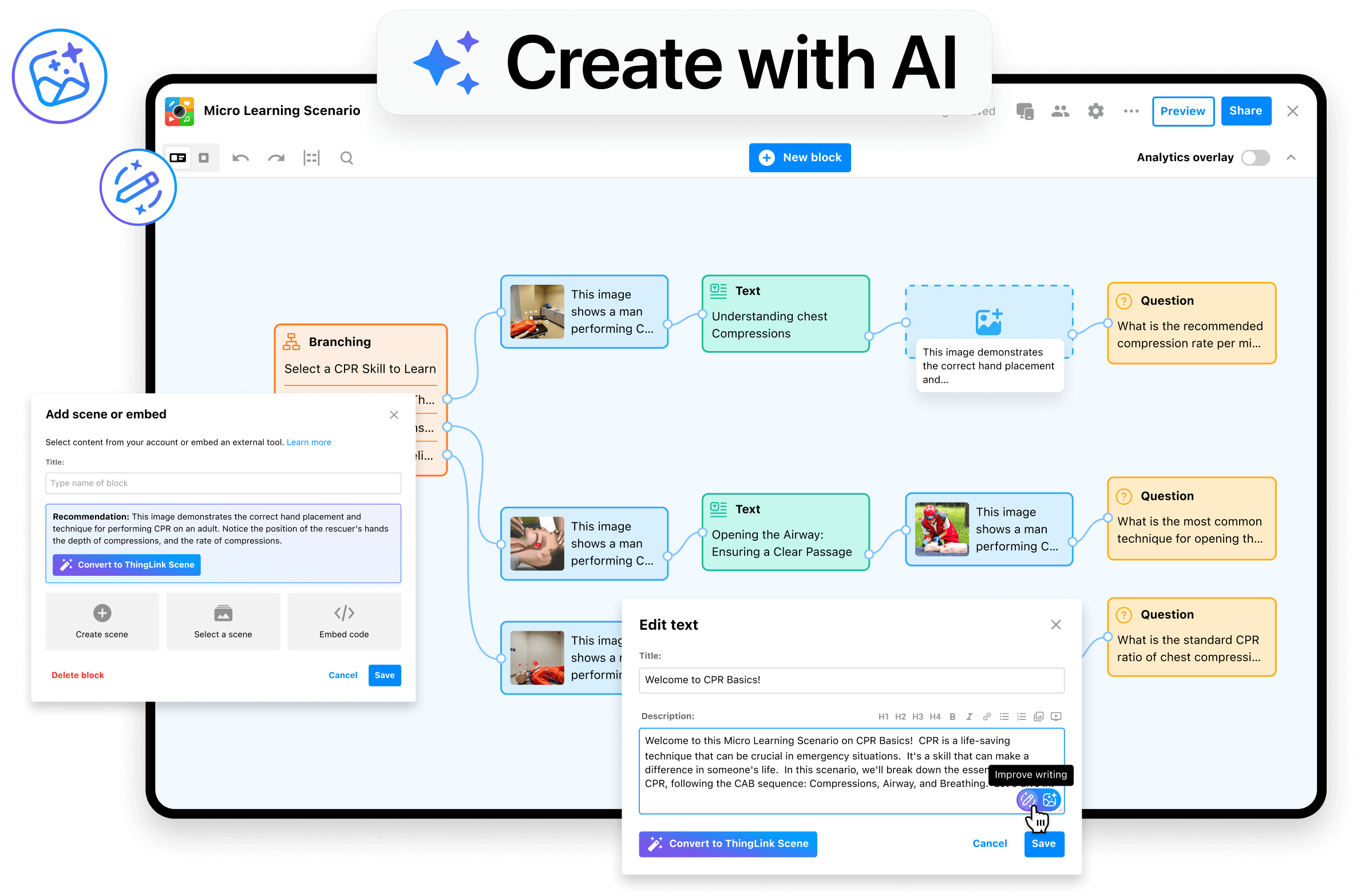 Scenario builder