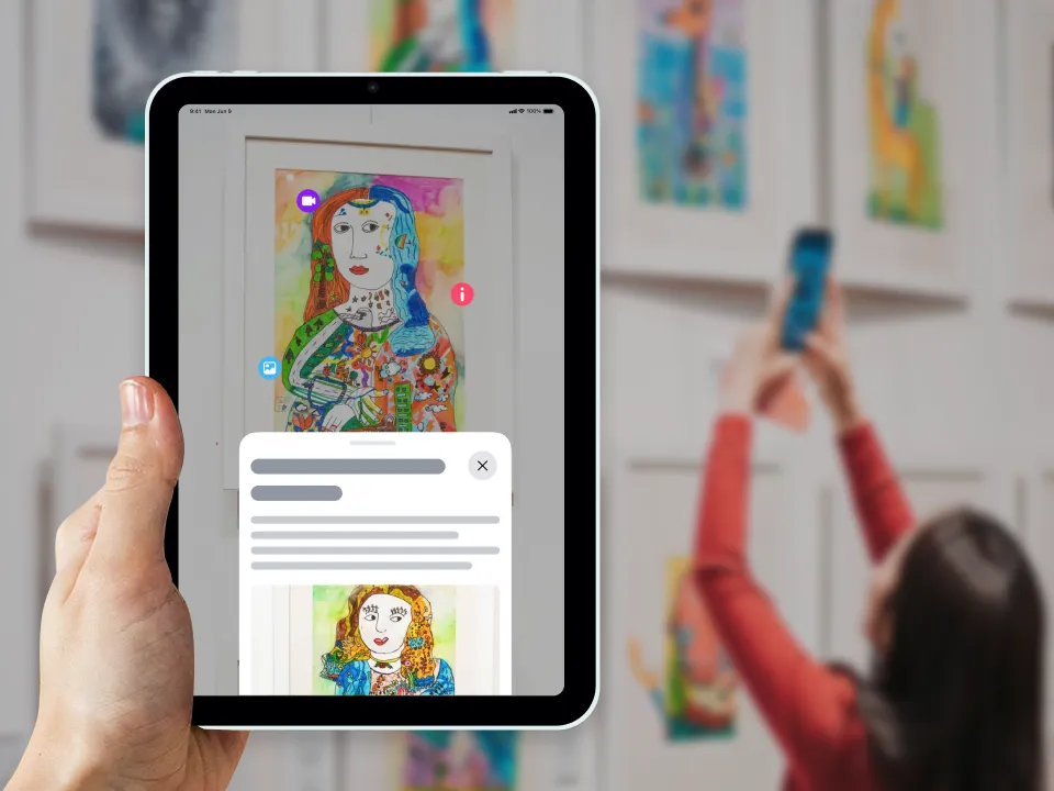 Create AR Art Exhibitions