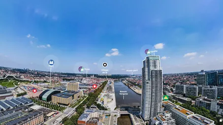 L'Echo Interactive Feature on Brussels Development