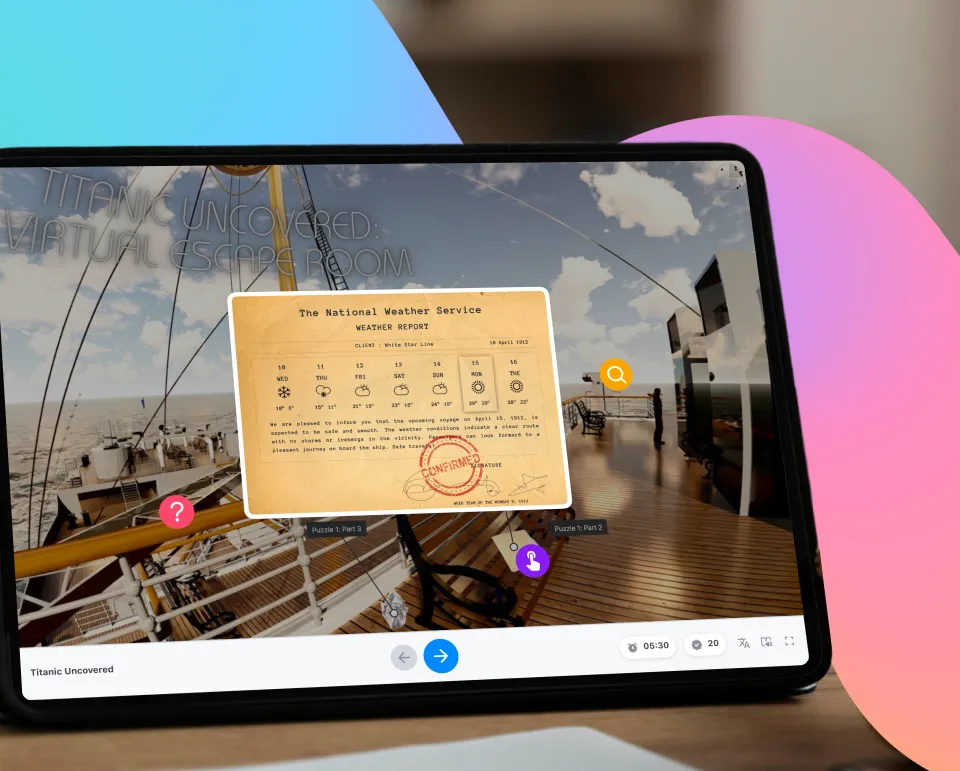 Easily Create and Share Custom Escape Rooms for Learning